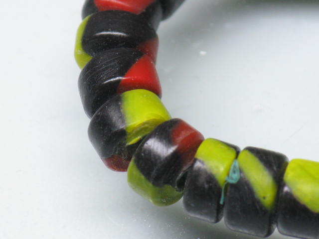 TOKO-BEADS AG863N-09 Glass tube bead (strand) 6.5~7mm AG863N-09 チューブ型ガラスビーズ（連） 6.5~7mm Asian bead & African bead  Handmade,Lampeork,bead,asia,india,ethnic,parts,accessory,beads とんぼ玉,ビーズ,トンボ玉,アジア,インド,エスニック,手作り,パーツ,アクセサリー