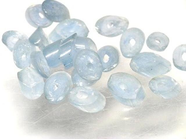 TOKO-BEADS AG867-10 Glass Seed bead (3g) 7mm AG867-10 サザレ風シードビーズ（３ｇ） 7mm Asian bead & African bead  Handmade,Lampeork,bead,asia,india,ethnic,parts,accessory,beads とんぼ玉,ビーズ,トンボ玉,アジア,インド,エスニック,手作り,パーツ,アクセサリー