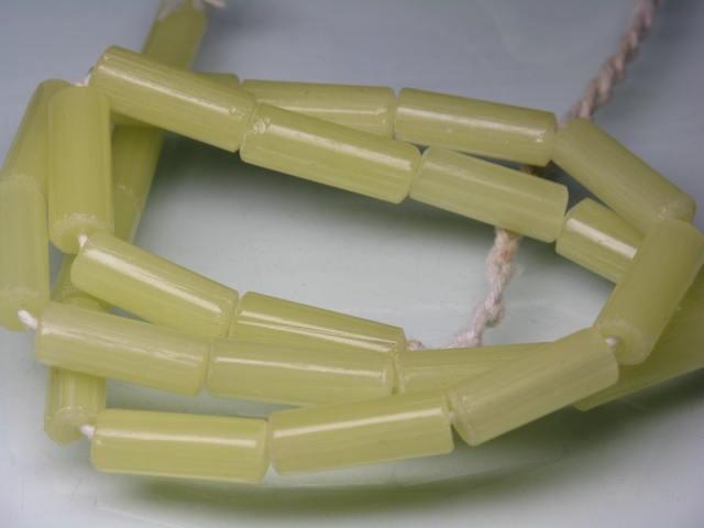 TOKO-BEADS AG873-14N Glass bamboo bead (strand) 6~7mm AG873-14N バンブービーズ（連） 6~7mm Asian bead & African bead  Handmade,Lampeork,bead,asia,india,ethnic,parts,accessory,beads とんぼ玉,ビーズ,トンボ玉,アジア,インド,エスニック,手作り,パーツ,アクセサリー
