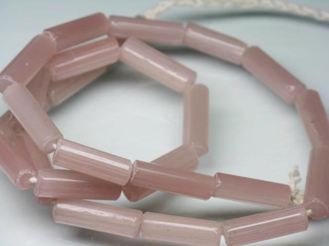 TOKO-BEADS AG873-17N Glass bamboo bead (strand) 4.5~6.5mm AG873-17N バンブービーズ（連） 4.5~6.5mm Asian bead & African bead  Handmade,Lampeork,bead,asia,india,ethnic,parts,accessory,beads とんぼ玉,ビーズ,トンボ玉,アジア,インド,エスニック,手作り,パーツ,アクセサリー