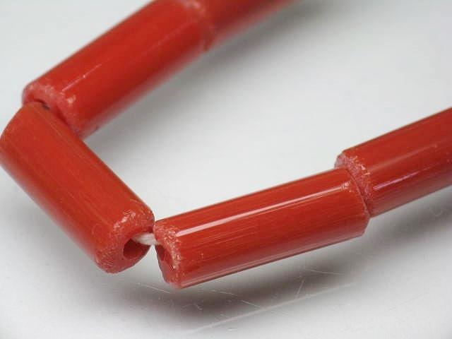 TOKO-BEADS AG873-19N Glass bamboo bead (strand) 6~7mm AG873-19N バンブービーズ（連） 6~7mm Asian bead & African bead  Handmade,Lampeork,bead,asia,india,ethnic,parts,accessory,beads とんぼ玉,ビーズ,トンボ玉,アジア,インド,エスニック,手作り,パーツ,アクセサリー