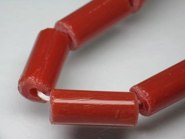 TOKO-BEADS AG873-20N Glass bamboo bead (strand) 6.5~9mm AG873-20N バンブービーズ（連） 6.5~9mm Asian bead & African bead  Handmade,Lampeork,bead,asia,india,ethnic,parts,accessory,beads とんぼ玉,ビーズ,トンボ玉,アジア,インド,エスニック,手作り,パーツ,アクセサリー