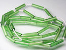 TOKO-BEADS AG873-21N Glass bamboo bead (strand) 3.5~4mm AG873-21N バンブービーズ（連） 3.5~4mm Asian bead & African bead  Handmade,Lampeork,bead,asia,india,ethnic,parts,accessory,beads とんぼ玉,ビーズ,トンボ玉,アジア,インド,エスニック,手作り,パーツ,アクセサリー