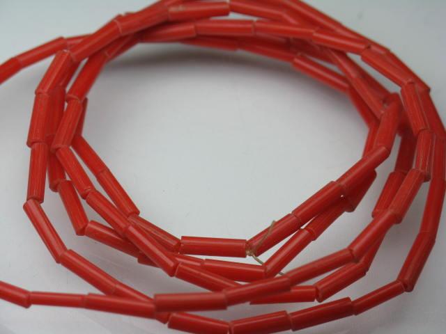 TOKO-BEADS AG873-27N Glass bamboo bead (strand) 1.5~2.5mm AG873-27N バンブービーズ（連） 1.5~2.5mm Asian bead & African bead  Handmade,Lampeork,bead,asia,india,ethnic,parts,accessory,beads とんぼ玉,ビーズ,トンボ玉,アジア,インド,エスニック,手作り,パーツ,アクセサリー