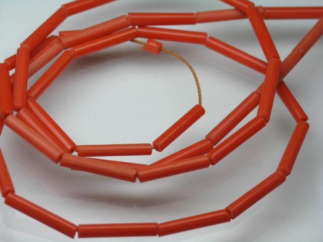 TOKO-BEADS AG873-28N Glass bamboo bead (strand) 2~3mm AG873-28N バンブービーズ（連） 2~3mm Asian bead & African bead  Handmade,Lampeork,bead,asia,india,ethnic,parts,accessory,beads とんぼ玉,ビーズ,トンボ玉,アジア,インド,エスニック,手作り,パーツ,アクセサリー