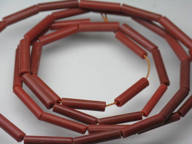 TOKO-BEADS AG873-29N Glass bamboo bead (strand) 3~4mm AG873-29N バンブービーズ（連） 3~4mm Asian bead & African bead  Handmade,Lampeork,bead,asia,india,ethnic,parts,accessory,beads とんぼ玉,ビーズ,トンボ玉,アジア,インド,エスニック,手作り,パーツ,アクセサリー