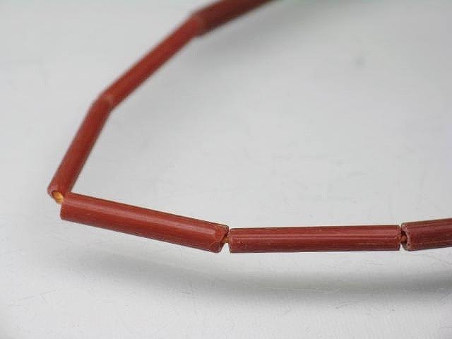 TOKO-BEADS AG873-30N Glass bamboo bead (strand) 2~3mm AG873-30N バンブービーズ（連） 2~3mm Asian bead & African bead  Handmade,Lampeork,bead,asia,india,ethnic,parts,accessory,beads とんぼ玉,ビーズ,トンボ玉,アジア,インド,エスニック,手作り,パーツ,アクセサリー