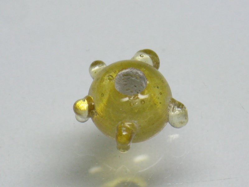 | TOKO-BEADS |AG879-07 スタッドビーズ 6.5mmとんぼ玉,ビーズ,トンボ玉,アジア,インド,エスニック,手作り,パーツ,アクセサリー