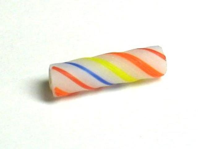 TOKO-BEADS AG890-32 Glass bamboo bead 4mm AG890-32 バンブービーズ 4mm Asian bead & African bead  Handmade,Lampeork,bead,asia,india,ethnic,parts,accessory,beads とんぼ玉,ビーズ,トンボ玉,アジア,インド,エスニック,手作り,パーツ,アクセサリー