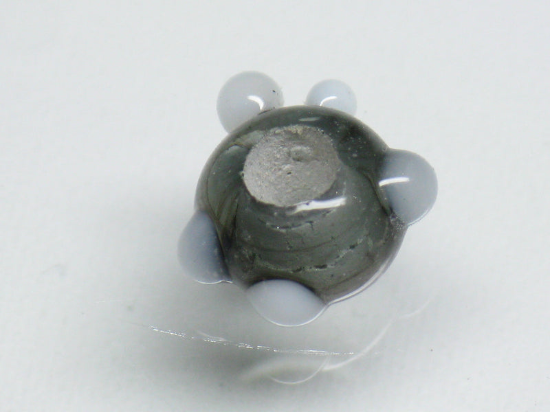 | TOKO-BEADS |AG902-24 スタッドビーズ 7mmとんぼ玉,ビーズ,トンボ玉,アジア,インド,エスニック,手作り,パーツ,アクセサリー
