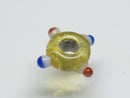 TOKO-BEADS AG902-34 Glass bead 7mm AG902-34 スタッドビーズ 7mm Asian bead & African bead  Handmade,Lampeork,bead,asia,india,ethnic,parts,accessory,beads とんぼ玉,ビーズ,トンボ玉,アジア,インド,エスニック,手作り,パーツ,アクセサリー