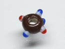 TOKO-BEADS AG902-38 Glass bead 9mm AG902-38 スタッドビーズ 9mm Asian bead & African bead  Handmade,Lampeork,bead,asia,india,ethnic,parts,accessory,beads とんぼ玉,ビーズ,トンボ玉,アジア,インド,エスニック,手作り,パーツ,アクセサリー