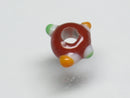 TOKO-BEADS AG902-47 Glass bead 7mm AG902-47 スタッドビーズ 7mm Asian bead & African bead  Handmade,Lampeork,bead,asia,india,ethnic,parts,accessory,beads とんぼ玉,ビーズ,トンボ玉,アジア,インド,エスニック,手作り,パーツ,アクセサリー
