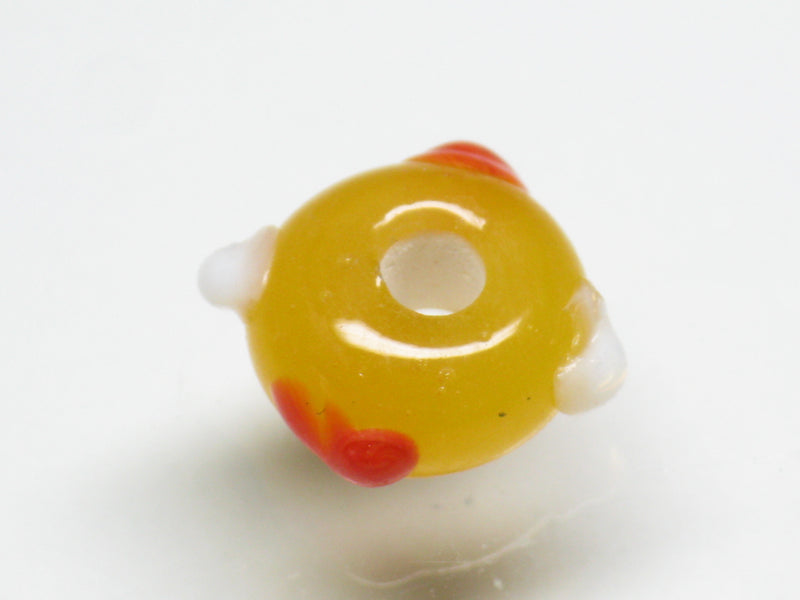 | TOKO-BEADS |AG902-49 スタッドビーズ 10.5mmとんぼ玉,ビーズ,トンボ玉,アジア,インド,エスニック,手作り,パーツ,アクセサリー
