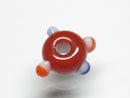 TOKO-BEADS AG902-54 Glass bead 8mm AG902-54 スタッドビーズ 8mm Asian bead & African bead  Handmade,Lampeork,bead,asia,india,ethnic,parts,accessory,beads とんぼ玉,ビーズ,トンボ玉,アジア,インド,エスニック,手作り,パーツ,アクセサリー