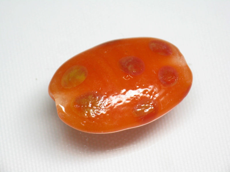 TOKO-BEADS AG903-20 Glass bead 18mm AG903-20 オーバルビーズ 18mm Asian bead & African bead  Handmade,Lampeork,bead,asia,india,ethnic,parts,accessory,beads とんぼ玉,ビーズ,トンボ玉,アジア,インド,エスニック,手作り,パーツ,アクセサリー