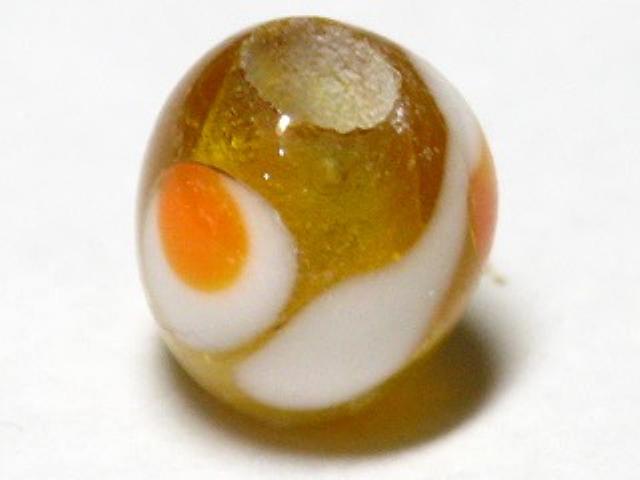 TOKO-BEADS AG903-74 Glass bead 7.5~8.5mm AG903-74 とんぼ玉 7.5~8.5mm Asian bead & African bead  Handmade,Lampeork,bead,asia,india,ethnic,parts,accessory,beads とんぼ玉,ビーズ,トンボ玉,アジア,インド,エスニック,手作り,パーツ,アクセサリー
