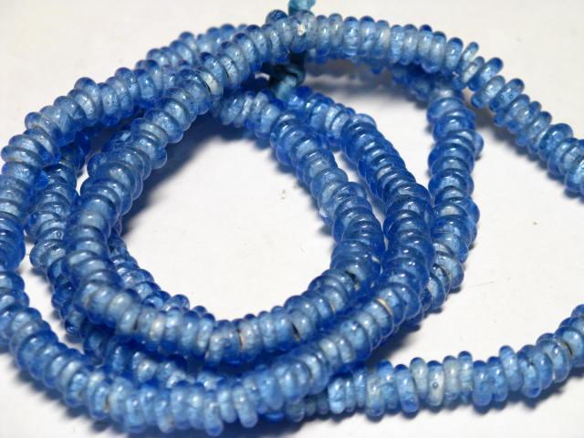 | TOKO-BEADS |AG905N-66 リングシードビーズ（連） 6mmとんぼ玉,ビーズ,トンボ玉,アジア,インド,エスニック,手作り,パーツ,アクセサリー