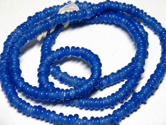 | TOKO-BEADS |AG905N-68 リングシードビーズ（連） 6mmとんぼ玉,ビーズ,トンボ玉,アジア,インド,エスニック,手作り,パーツ,アクセサリー