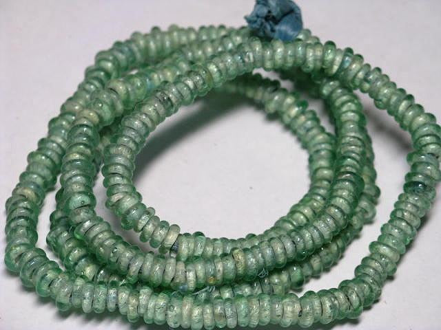 | TOKO-BEADS |AG905N-83 リングシードビーズ（連） 6mmとんぼ玉,ビーズ,トンボ玉,アジア,インド,エスニック,手作り,パーツ,アクセサリー