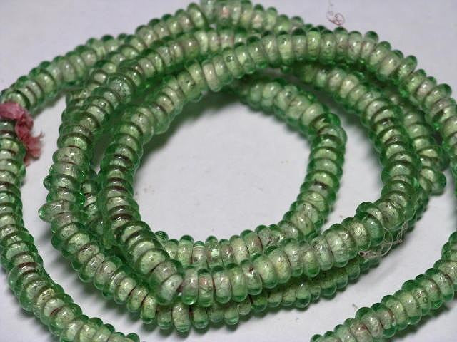 | TOKO-BEADS |AG905N-87 リングシードビーズ（連） 6mmとんぼ玉,ビーズ,トンボ玉,アジア,インド,エスニック,手作り,パーツ,アクセサリー