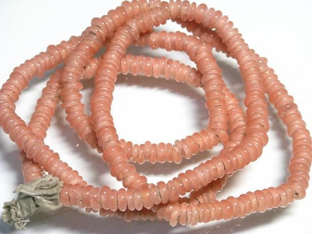 | TOKO-BEADS |AG906N-53 リングシードビーズ（連） 6mmとんぼ玉,ビーズ,トンボ玉,アジア,インド,エスニック,手作り,パーツ,アクセサリー