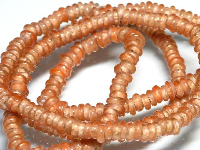 | TOKO-BEADS |AG906N-54 リングシードビーズ（連） 6mmとんぼ玉,ビーズ,トンボ玉,アジア,インド,エスニック,手作り,パーツ,アクセサリー