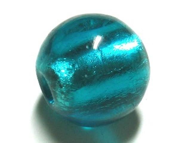 TOKO-BEADS AG913-04 Glass bead 18mm AG913-04 シルバーフォイルビーズ 18mm Asian bead & African bead  Handmade,Lampeork,bead,asia,india,ethnic,parts,accessory,beads とんぼ玉,ビーズ,トンボ玉,アジア,インド,エスニック,手作り,パーツ,アクセサリー