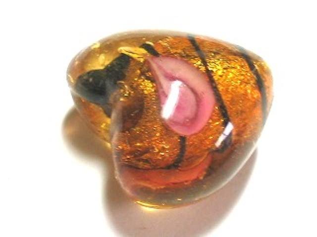 TOKO-BEADS AG913-20 Glass bead 20mm AG913-20 シルバーフォイルビーズ 20mm Asian bead & African bead  Handmade,Lampeork,bead,asia,india,ethnic,parts,accessory,beads とんぼ玉,ビーズ,トンボ玉,アジア,インド,エスニック,手作り,パーツ,アクセサリー