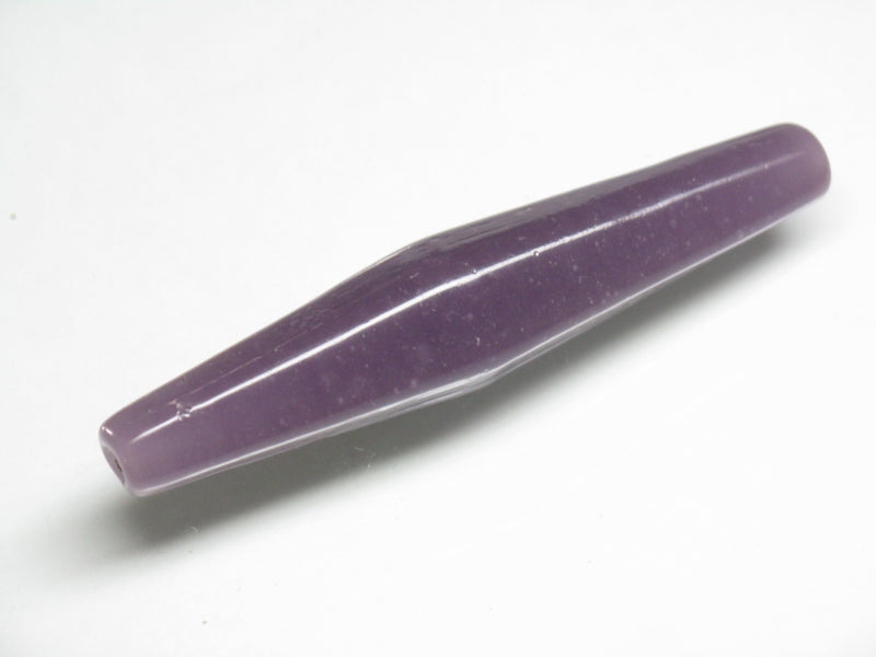 TOKO-BEADS AG914-54 Long rhombus glass bead 14mm AG914-54 長尺ひし型ガラスビーズ 14mm Asian bead & African bead  Handmade,Lampeork,bead,asia,india,ethnic,parts,accessory,beads とんぼ玉,ビーズ,トンボ玉,アジア,インド,エスニック,手作り,パーツ,アクセサリー