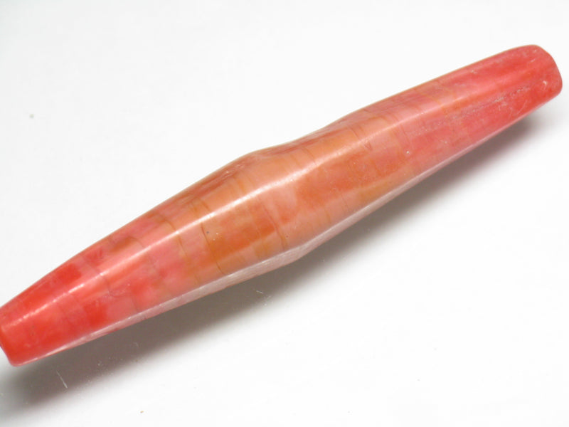 TOKO-BEADS AG914-64 Long rhombus glass bead 15mm AG914-64 長尺ひし型ガラスビーズ 15mm Asian bead & African bead  Handmade,Lampeork,bead,asia,india,ethnic,parts,accessory,beads とんぼ玉,ビーズ,トンボ玉,アジア,インド,エスニック,手作り,パーツ,アクセサリー