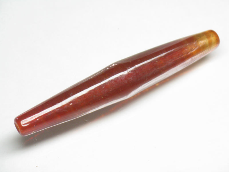 TOKO-BEADS AG914-72 Long rhombus glass bead 11.5mm AG914-72 長尺ひし型ガラスビーズ 11.5mm Asian bead & African bead  Handmade,Lampeork,bead,asia,india,ethnic,parts,accessory,beads とんぼ玉,ビーズ,トンボ玉,アジア,インド,エスニック,手作り,パーツ,アクセサリー