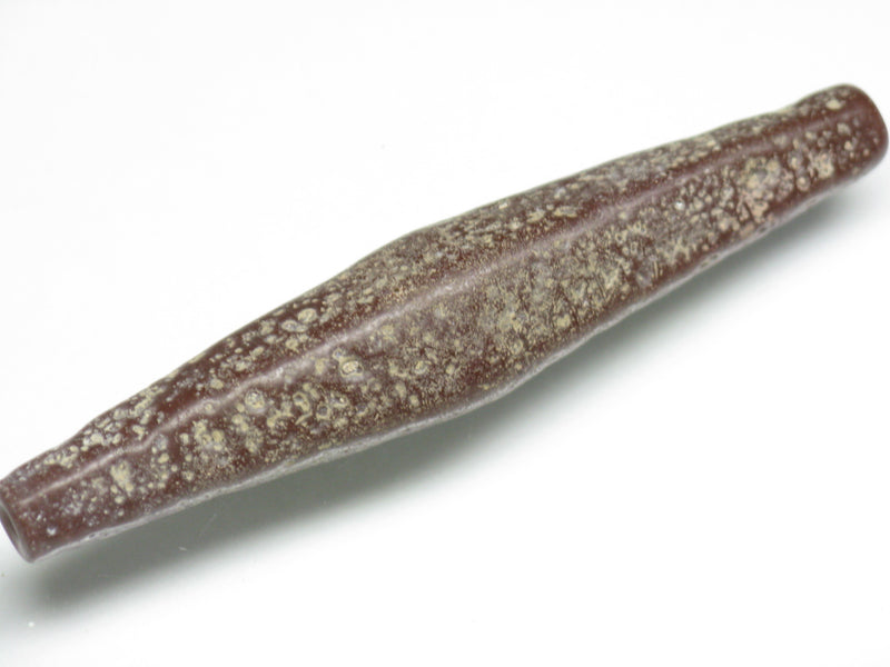 TOKO-BEADS AG914-73 Long rhombus glass bead 15mm AG914-73 長尺ひし型ガラスビーズ 15mm Asian bead & African bead  Handmade,Lampeork,bead,asia,india,ethnic,parts,accessory,beads とんぼ玉,ビーズ,トンボ玉,アジア,インド,エスニック,手作り,パーツ,アクセサリー