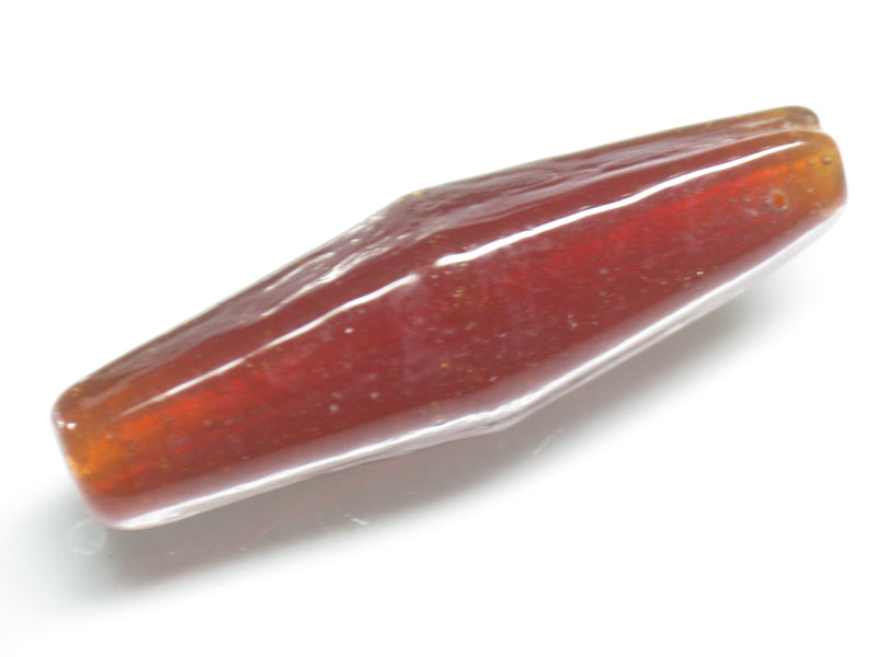 TOKO-BEADS AG914-82 Long rhombus glass bead 13mm AG914-82 長尺ひし型ガラスビーズ 13mm Asian bead & African bead  Handmade,Lampeork,bead,asia,india,ethnic,parts,accessory,beads とんぼ玉,ビーズ,トンボ玉,アジア,インド,エスニック,手作り,パーツ,アクセサリー