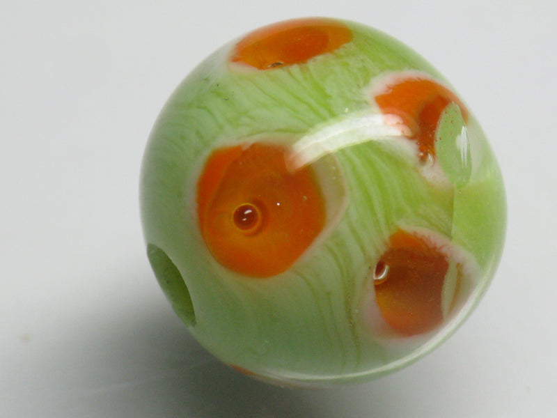 TOKO-BEADS AG918-30 Glass bead 17mm AG918-30 とんぼ玉 17mm Asian bead & African bead  Handmade,Lampeork,bead,asia,india,ethnic,parts,accessory,beads とんぼ玉,ビーズ,トンボ玉,アジア,インド,エスニック,手作り,パーツ,アクセサリー