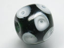 TOKO-BEADS AG918-42 Glass bead 17mm AG918-42 とんぼ玉 17mm Asian bead & African bead  Handmade,Lampeork,bead,asia,india,ethnic,parts,accessory,beads とんぼ玉,ビーズ,トンボ玉,アジア,インド,エスニック,手作り,パーツ,アクセサリー