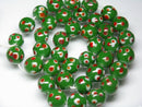 TOKO-BEADS AG918-08N Glass bead (strand) 12~13mm AG918-08N とんぼ玉（連） 12~13mm Asian bead & African bead  Handmade,Lampeork,bead,asia,india,ethnic,parts,accessory,beads とんぼ玉,ビーズ,トンボ玉,アジア,インド,エスニック,手作り,パーツ,アクセサリー
