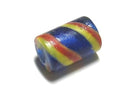 TOKO-BEADS AG919-02 Glass bead 6mm AG919-02 ストライプチューブ 6mm Asian bead & African bead  Handmade,Lampeork,bead,asia,india,ethnic,parts,accessory,beads とんぼ玉,ビーズ,トンボ玉,アジア,インド,エスニック,手作り,パーツ,アクセサリー