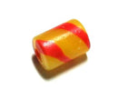 TOKO-BEADS AG919-03 Glass bead 6mm AG919-03 ストライプチューブ 6mm Asian bead & African bead  Handmade,Lampeork,bead,asia,india,ethnic,parts,accessory,beads とんぼ玉,ビーズ,トンボ玉,アジア,インド,エスニック,手作り,パーツ,アクセサリー