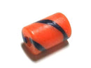 TOKO-BEADS AG919-04 Glass bead 6mm AG919-04 ストライプチューブ 6mm Asian bead & African bead  Handmade,Lampeork,bead,asia,india,ethnic,parts,accessory,beads とんぼ玉,ビーズ,トンボ玉,アジア,インド,エスニック,手作り,パーツ,アクセサリー