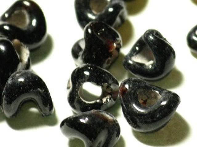 TOKO-BEADS AG921S-64 Glass wave bead 6~7mm AG921S-64 スモールウェイブビーズ 6~7mm Asian bead & African bead  Handmade,Lampeork,bead,asia,india,ethnic,parts,accessory,beads とんぼ玉,ビーズ,トンボ玉,アジア,インド,エスニック,手作り,パーツ,アクセサリー