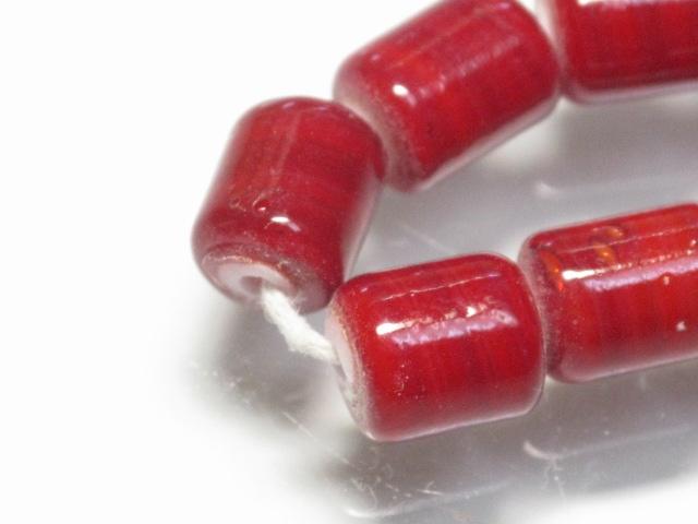 TOKO-BEADS AG924N-99 White Heart bead (strand) 6.5~7mm AG924N-99 ホワイトハートビーズ（連） 6.5~7mm Asian bead & African bead  Handmade,Lampeork,bead,asia,india,ethnic,parts,accessory,beads とんぼ玉,ビーズ,トンボ玉,アジア,インド,エスニック,手作り,パーツ,アクセサリー