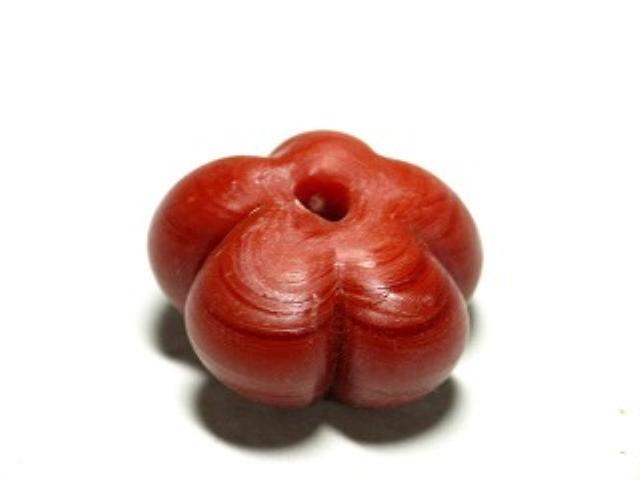 TOKO-BEADS AG925-49 Glass bead 19~21mm AG925-49 花弁型ガラスビーズ 19~21mm Asian bead & African bead  Handmade,Lampeork,bead,asia,india,ethnic,parts,accessory,beads とんぼ玉,ビーズ,トンボ玉,アジア,インド,エスニック,手作り,パーツ,アクセサリー