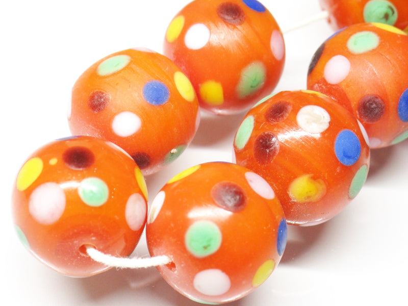 TOKO-BEADS AG926-59N Glass bead (Strand) 19~22mm AG926-59N とんぼ玉（連） 19~22mm Asian bead & African bead  Handmade,Lampeork,bead,asia,india,ethnic,parts,accessory,beads とんぼ玉,ビーズ,トンボ玉,アジア,インド,エスニック,手作り,パーツ,アクセサリー