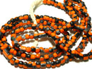 TOKO-BEADS AG928-34 Glass Seed bead (strand) 3.5mm AG928-34 シードビーズ（連） 3.5mm Asian bead & African bead  Handmade,Lampeork,bead,asia,india,ethnic,parts,accessory,beads とんぼ玉,ビーズ,トンボ玉,アジア,インド,エスニック,手作り,パーツ,アクセサリー