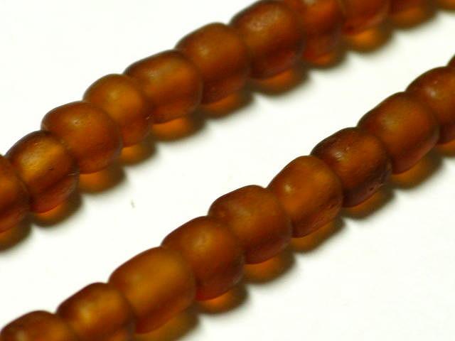 TOKO-BEADS AG928-35 Glass Seed bead (strand) 4mm AG928-35 クリアシードビーズ（連） 4mm Asian bead & African bead  Handmade,Lampeork,bead,asia,india,ethnic,parts,accessory,beads とんぼ玉,ビーズ,トンボ玉,アジア,インド,エスニック,手作り,パーツ,アクセサリー