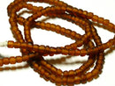 TOKO-BEADS AG928-35 Glass Seed bead (strand) 4mm AG928-35 クリアシードビーズ（連） 4mm Asian bead & African bead  Handmade,Lampeork,bead,asia,india,ethnic,parts,accessory,beads とんぼ玉,ビーズ,トンボ玉,アジア,インド,エスニック,手作り,パーツ,アクセサリー