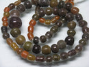 TOKO-BEADS AG928-37 Glass Seed bead (strand) 5~14mm AG928-37 ガラスビーズ（連） 5~14mm Asian bead & African bead  Handmade,Lampeork,bead,asia,india,ethnic,parts,accessory,beads とんぼ玉,ビーズ,トンボ玉,アジア,インド,エスニック,手作り,パーツ,アクセサリー