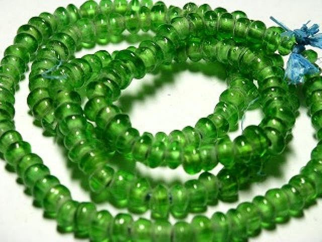 | TOKO-BEADS |AG928N-53 リングシードビーズ（連） 7mmとんぼ玉,ビーズ,トンボ玉,アジア,インド,エスニック,手作り,パーツ,アクセサリー