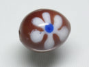 TOKO-BEADS AG929-20 Glass bead 12~13mm AG929-20 フラワービーズ 12~13mm Asian bead & African bead  Handmade,Lampeork,bead,asia,india,ethnic,parts,accessory,beads とんぼ玉,ビーズ,トンボ玉,アジア,インド,エスニック,手作り,パーツ,アクセサリー